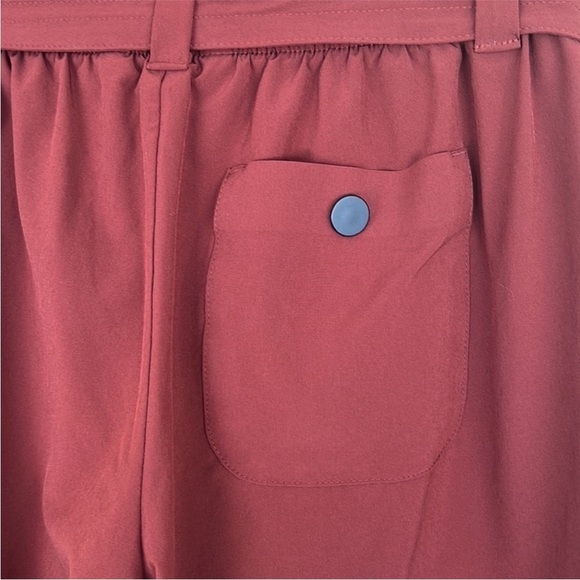 Athleta Paperbag Tie Waist Tapered Jogger Work Travel Leisure Skyline Pants - Picture 6 of 12